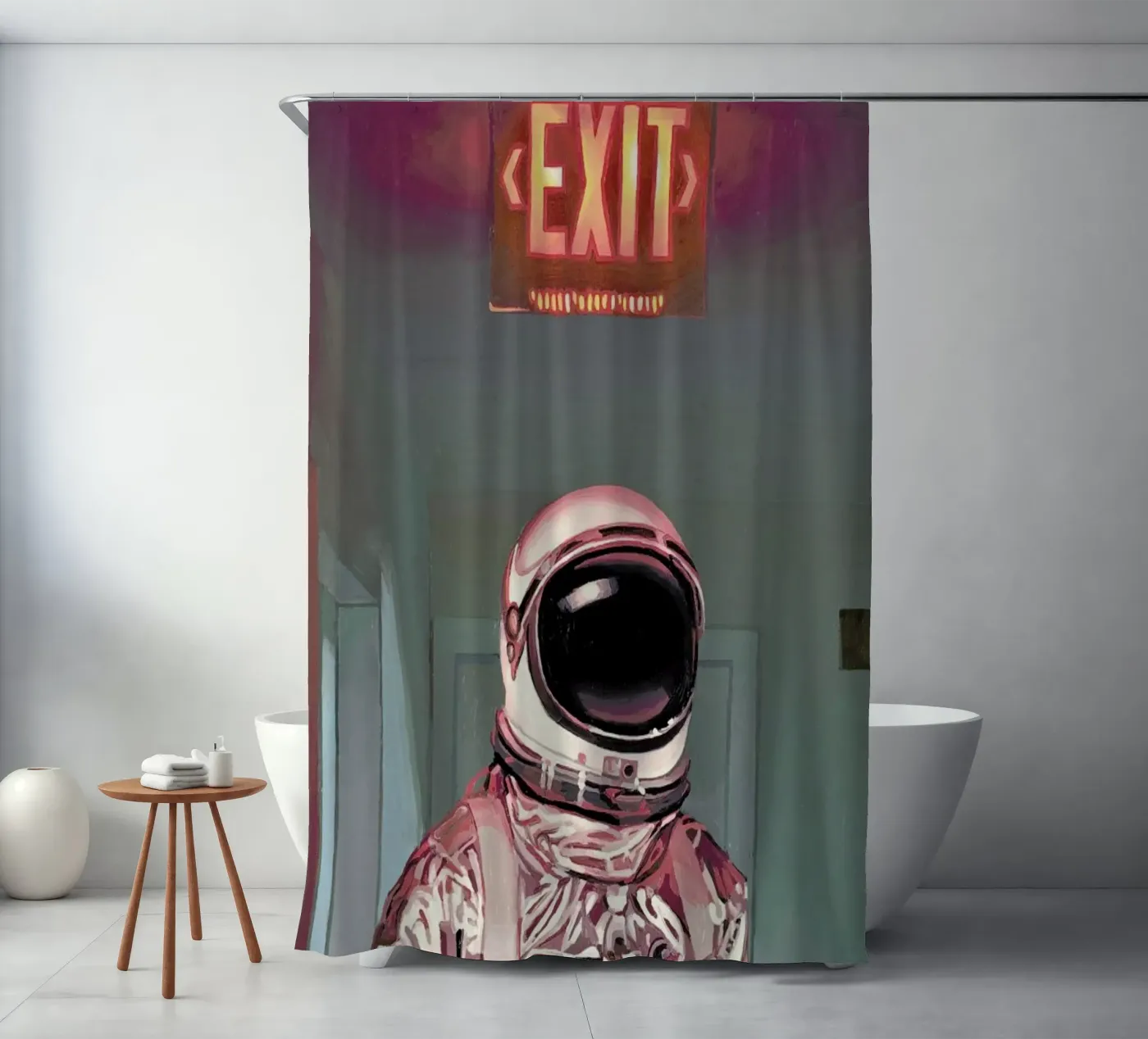 Exit Duschvorhang von Scott Listfield