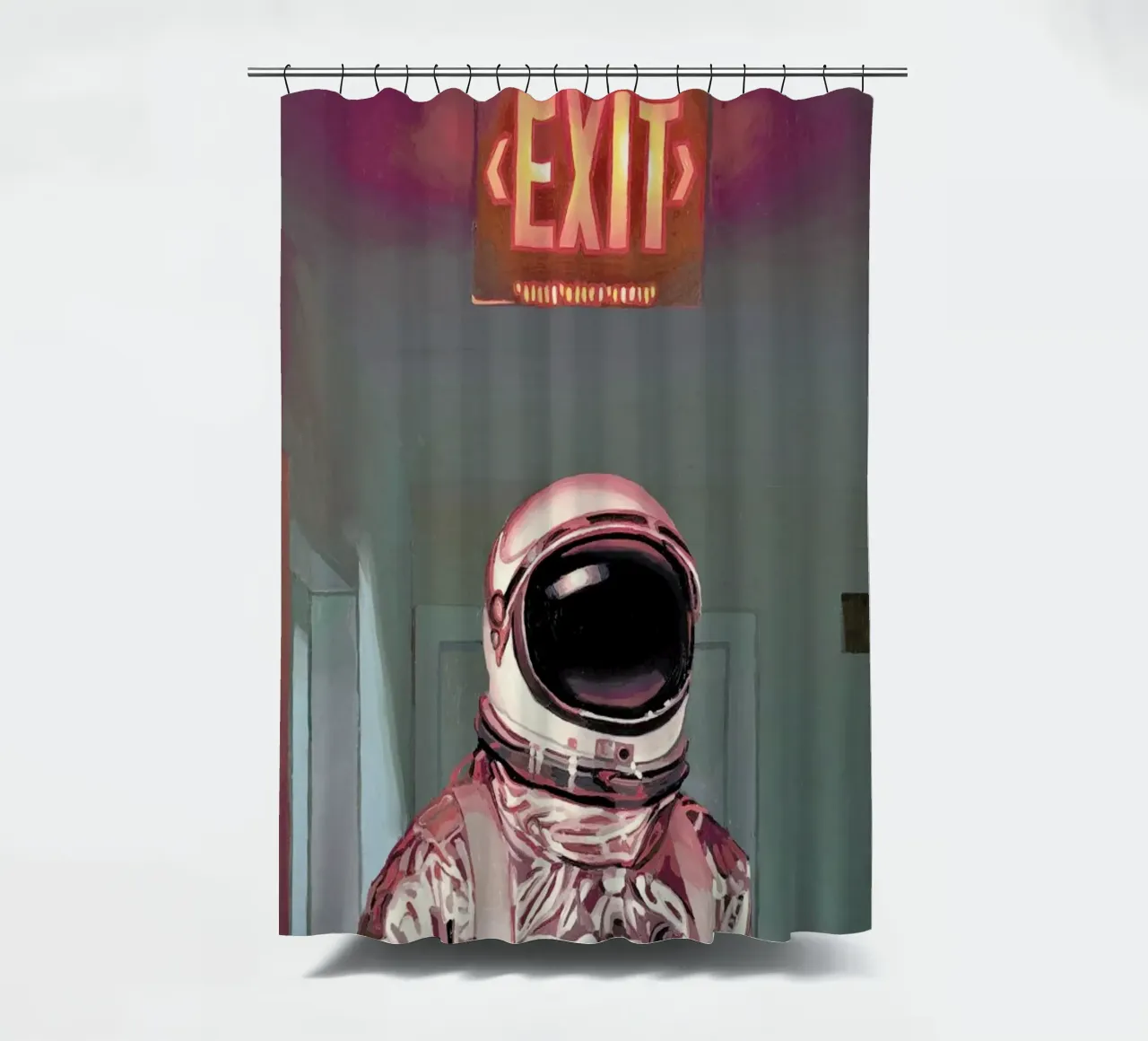 Exit Duschvorhang von Scott Listfield