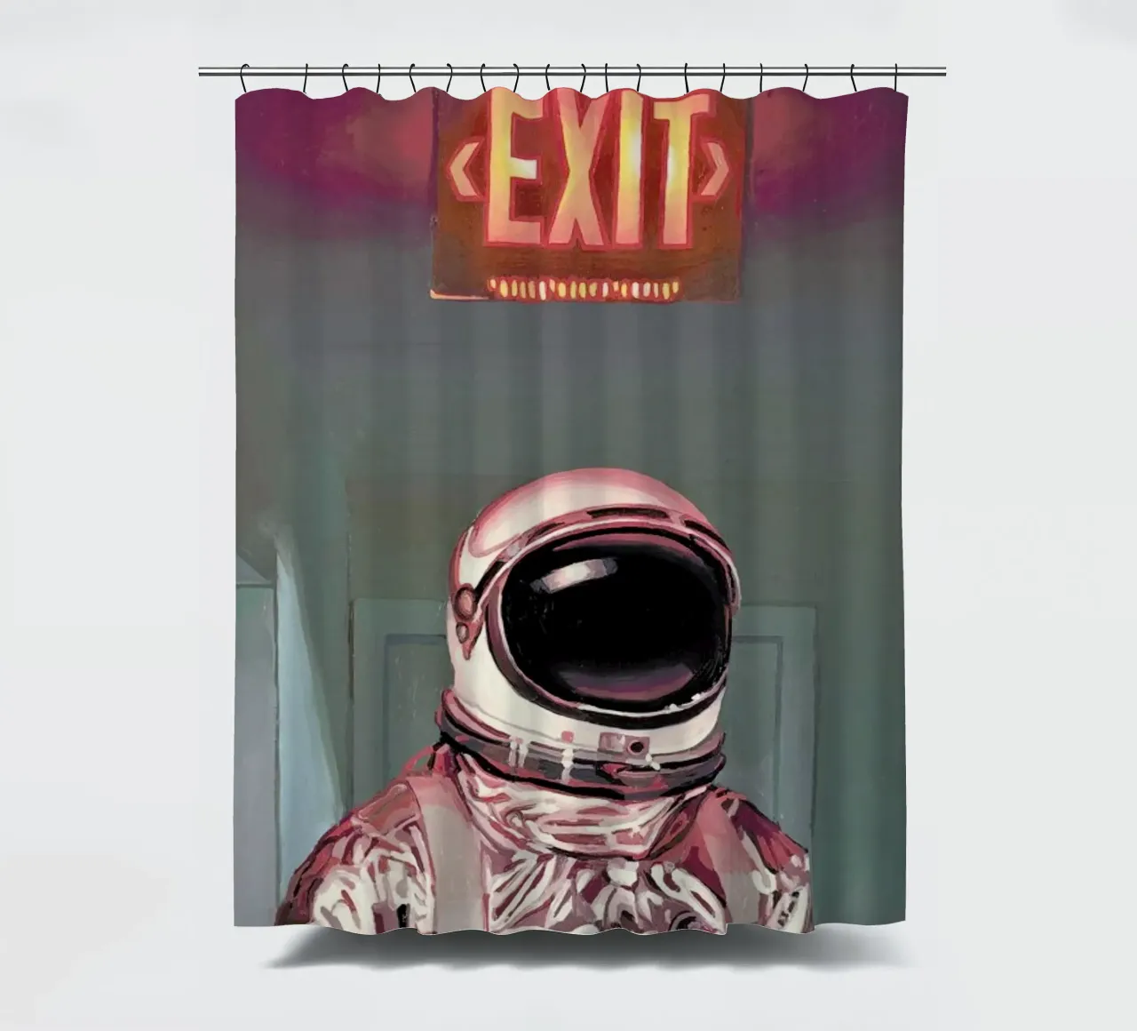 Exit Duschvorhang von Scott Listfield