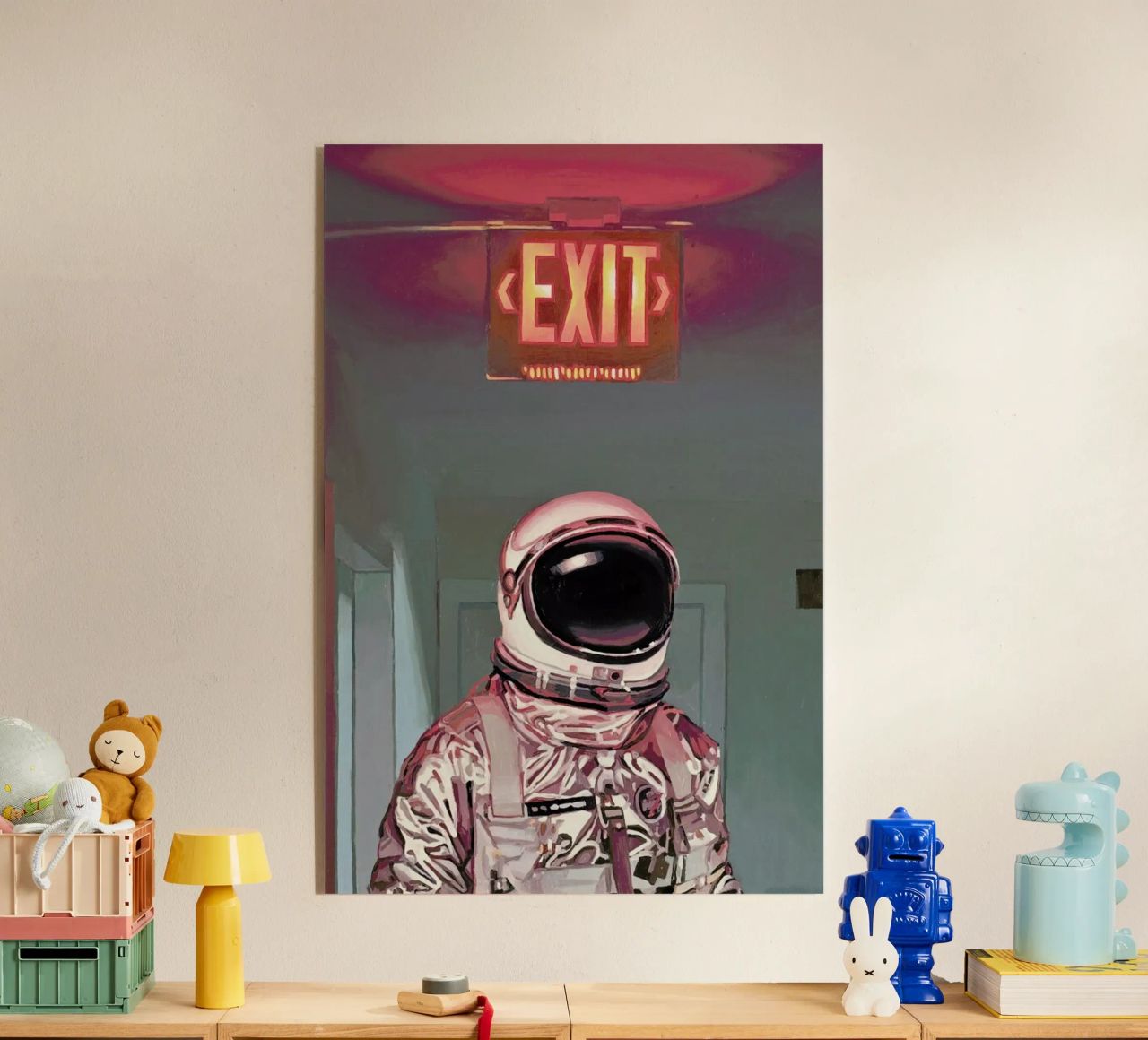 Exit plexiglass da Scott Listfield