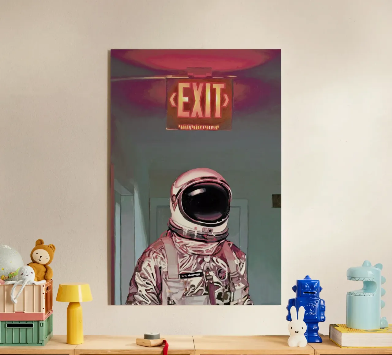 Exit plexiglass da Scott Listfield