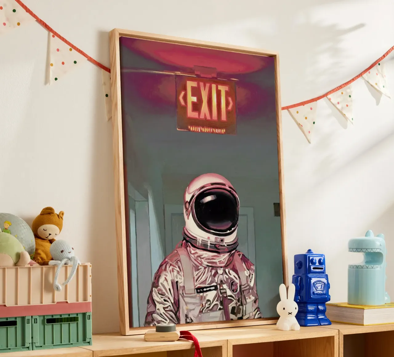 Exit Leinwand von Scott Listfield