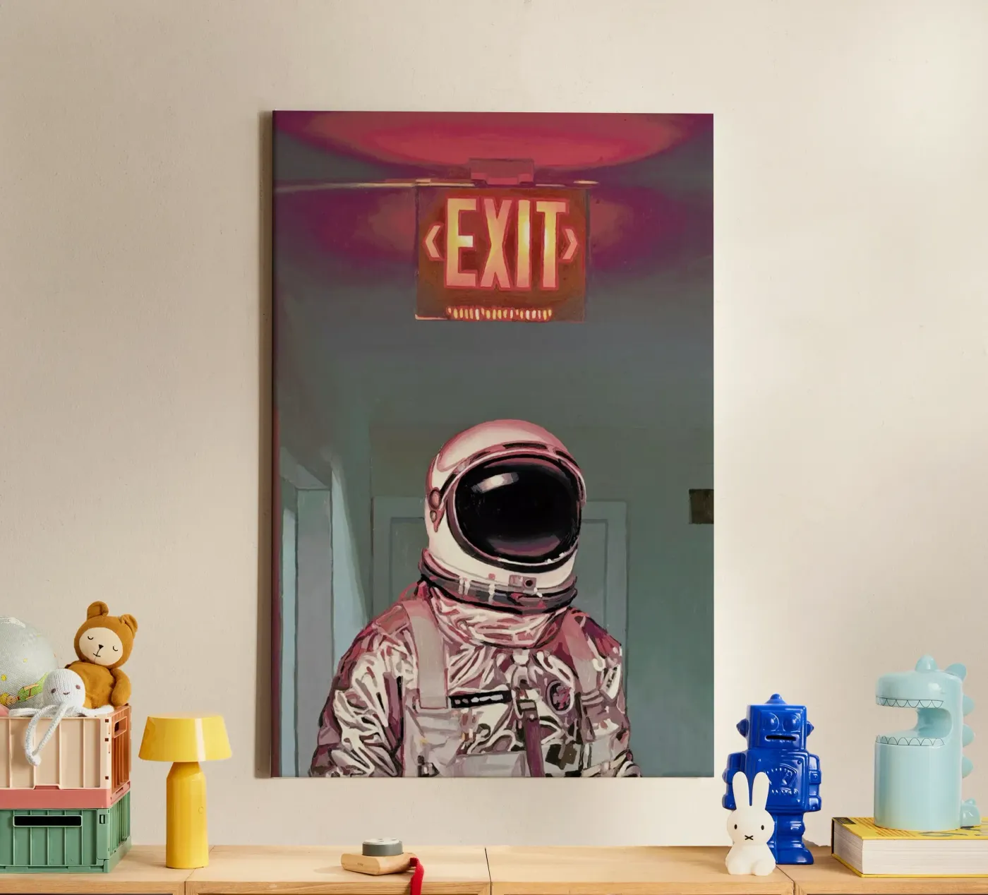 Exit canvas by Scott Listfield