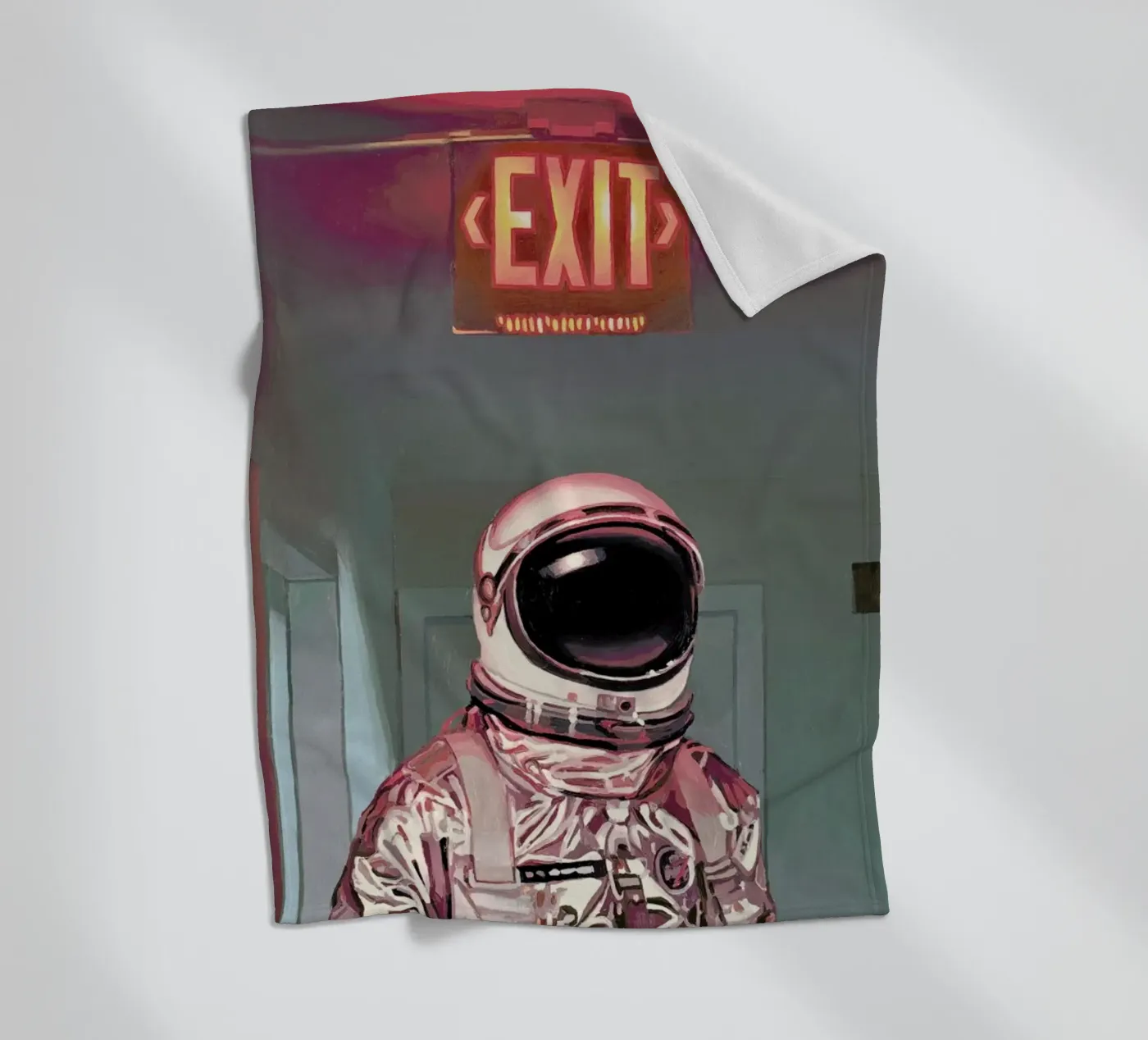 Exit fleece blanket by Scott Listfield