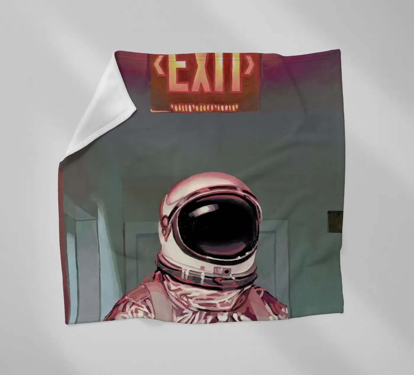 Exit fleece blanket by Scott Listfield