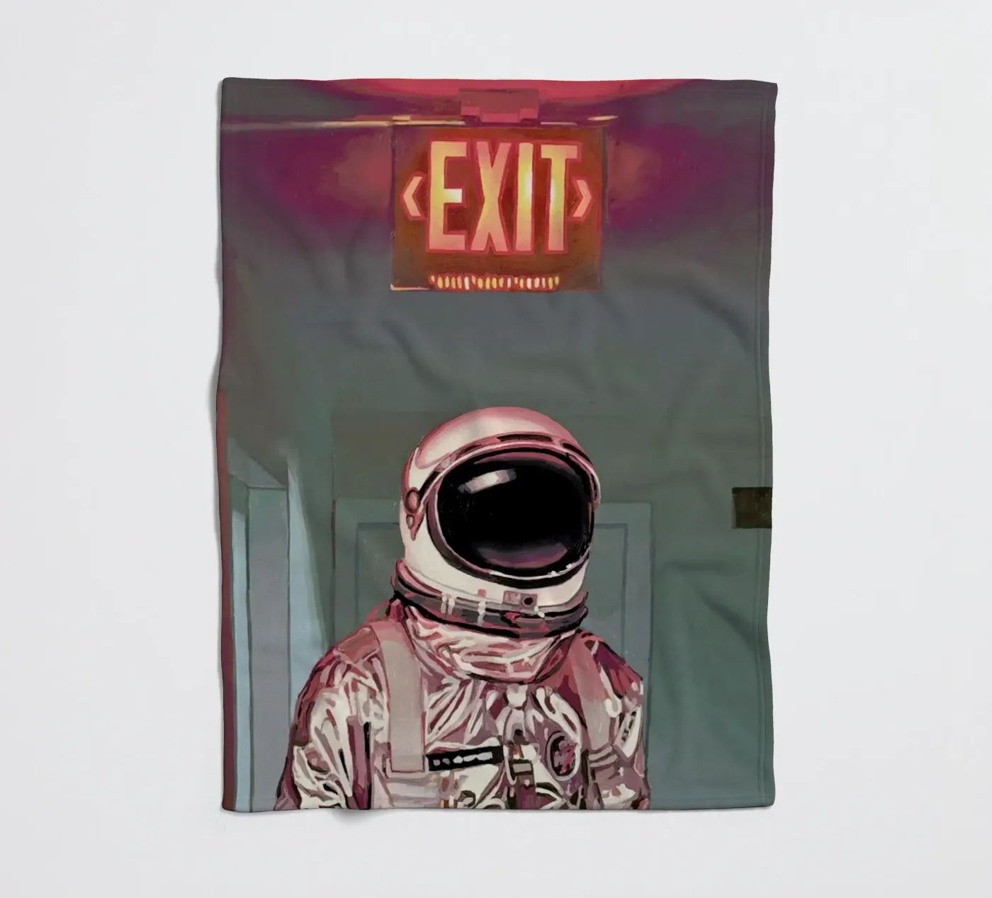 Exit fleece blanket by Scott Listfield