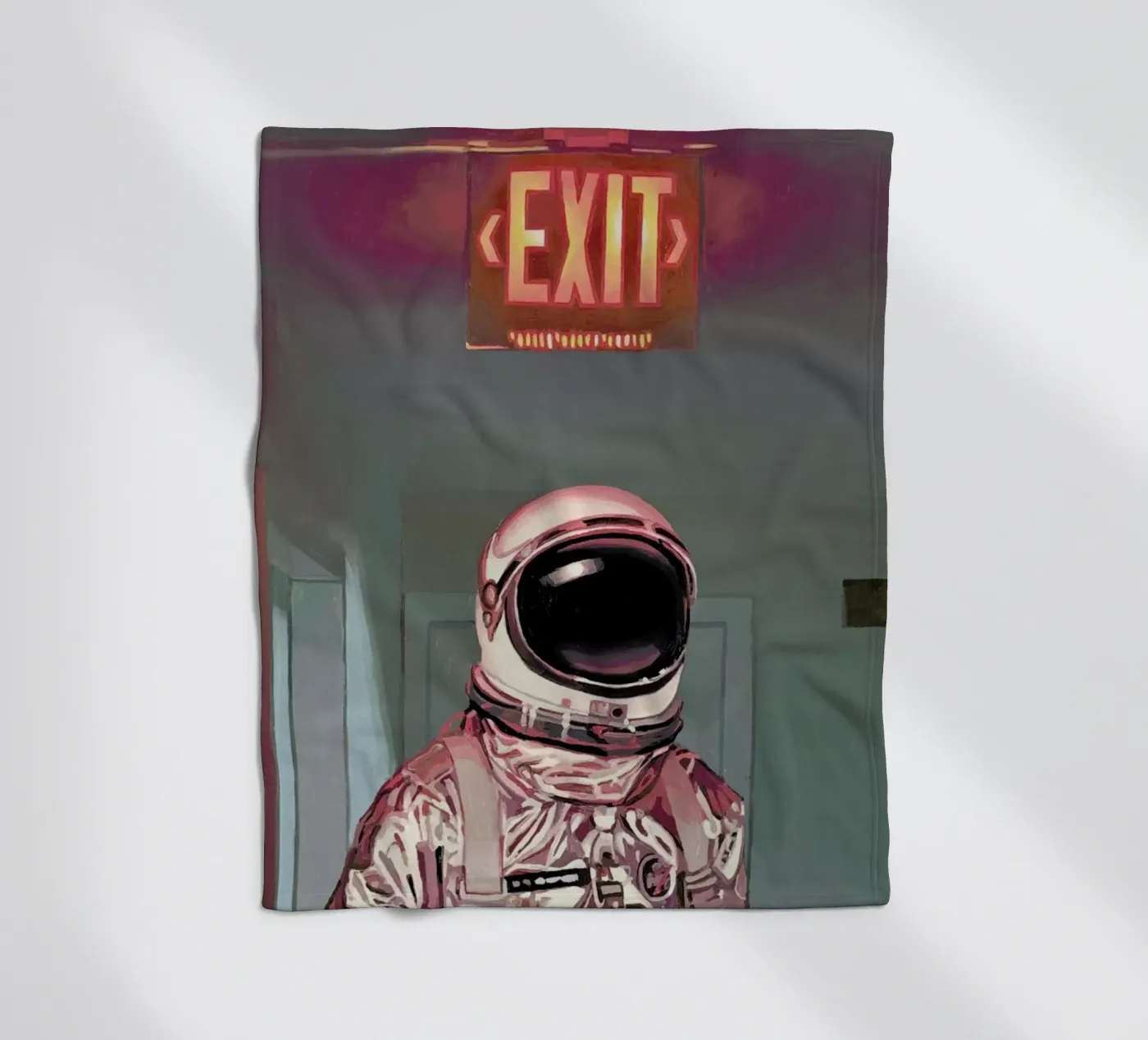 Exit fleece blanket by Scott Listfield