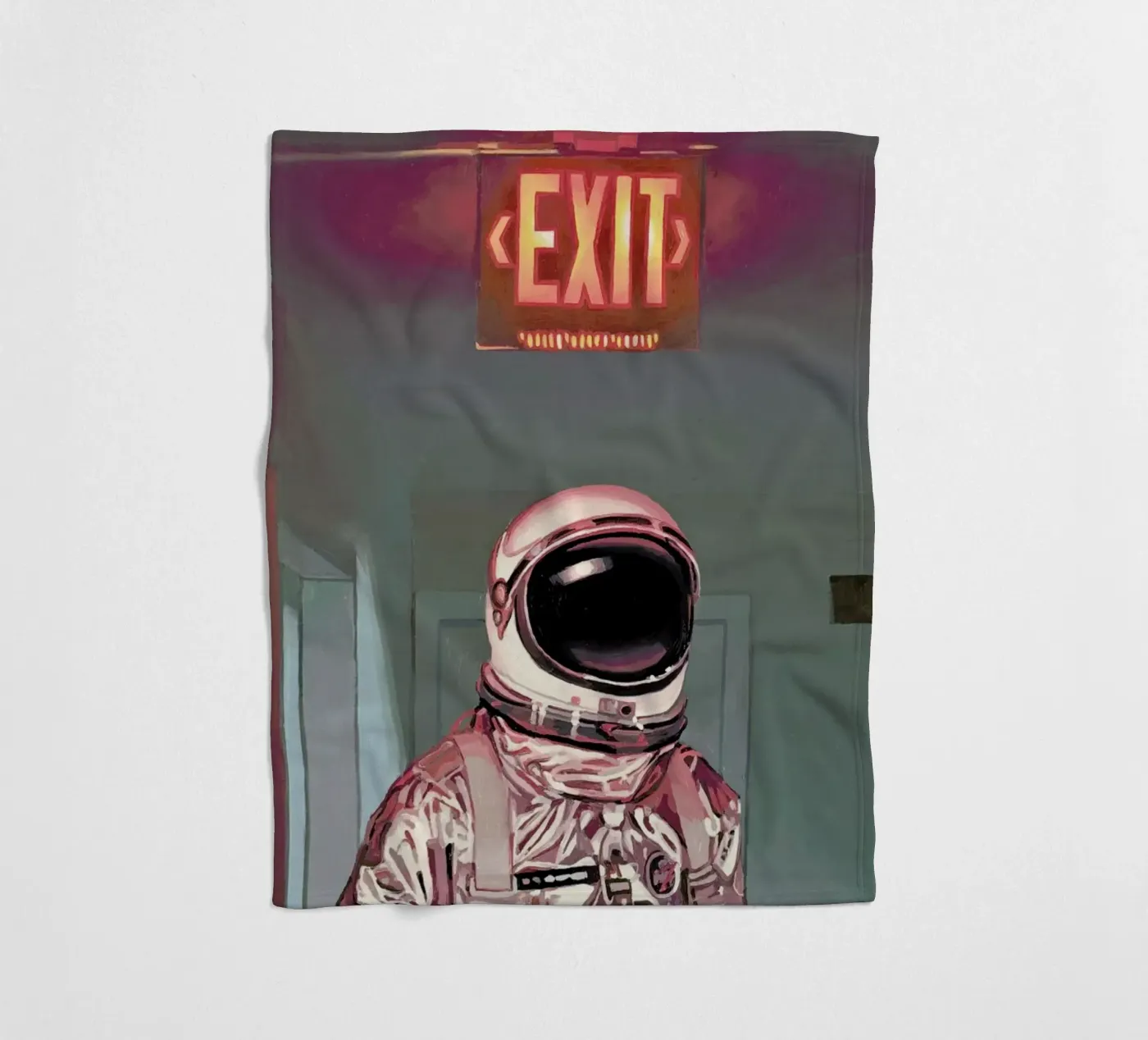 Exit fleece blanket by Scott Listfield
