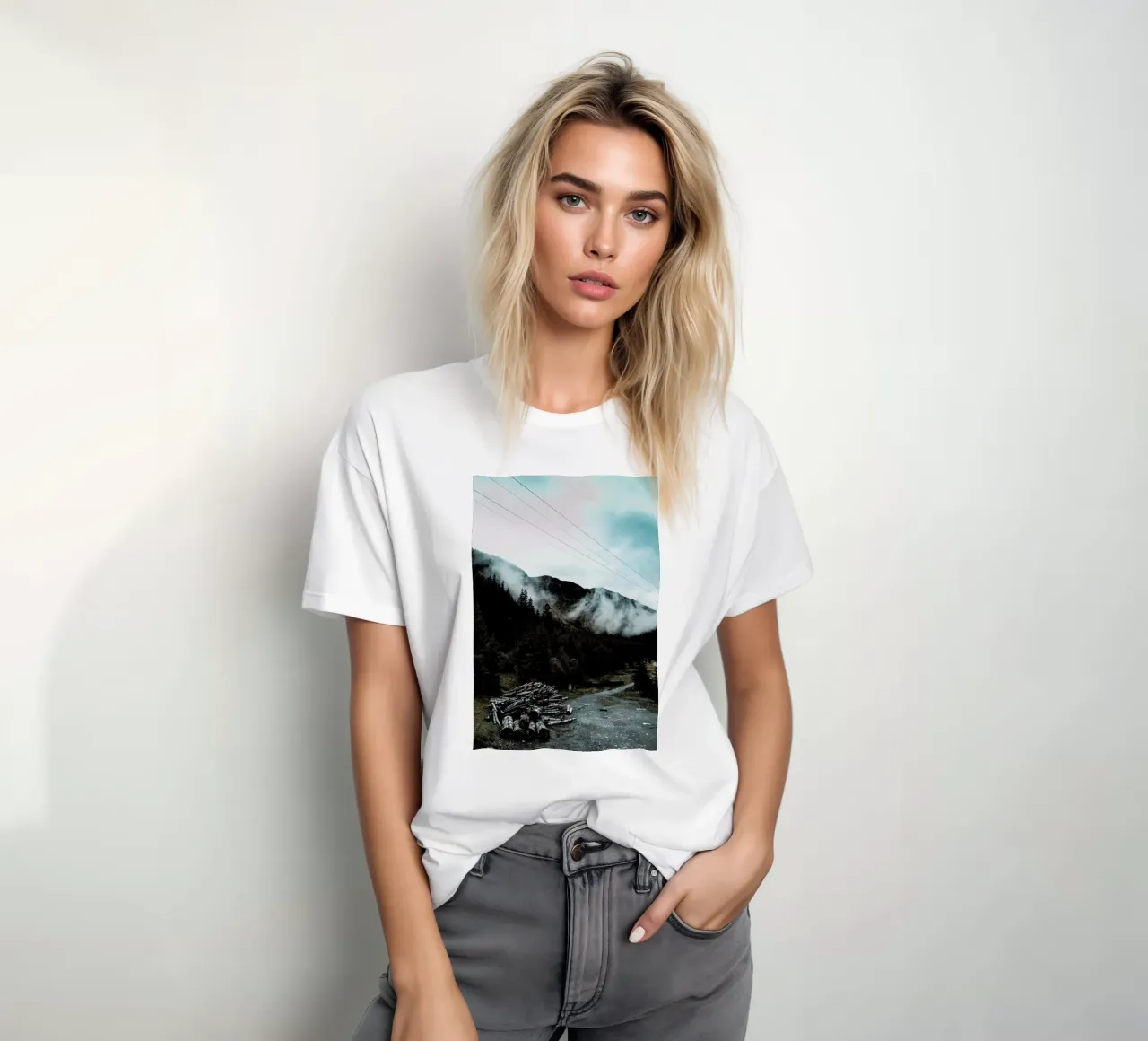 Hazy Mornings t-shirt da Sebastian Hilgetag