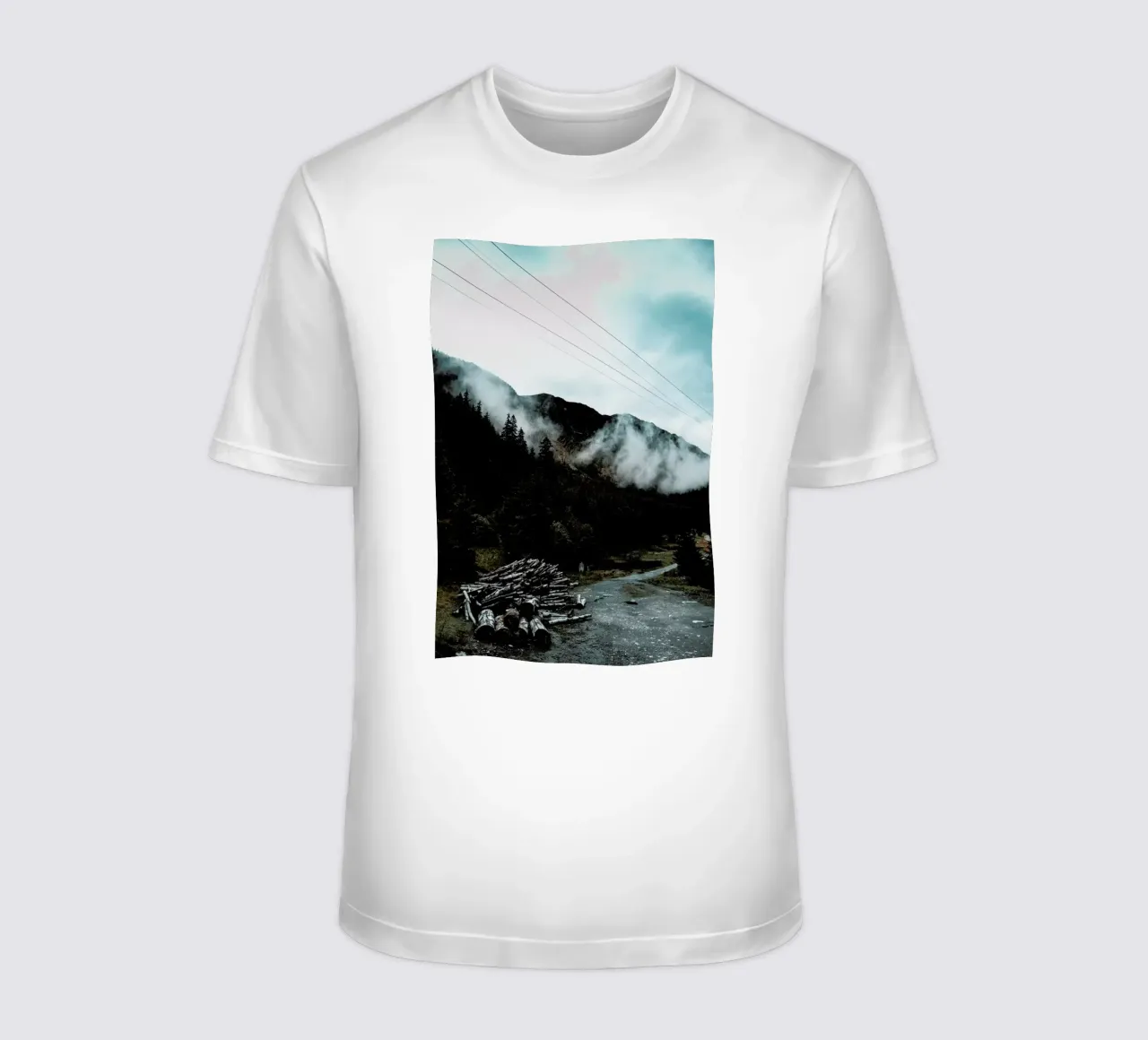 Hazy Mornings t-shirt da Sebastian Hilgetag