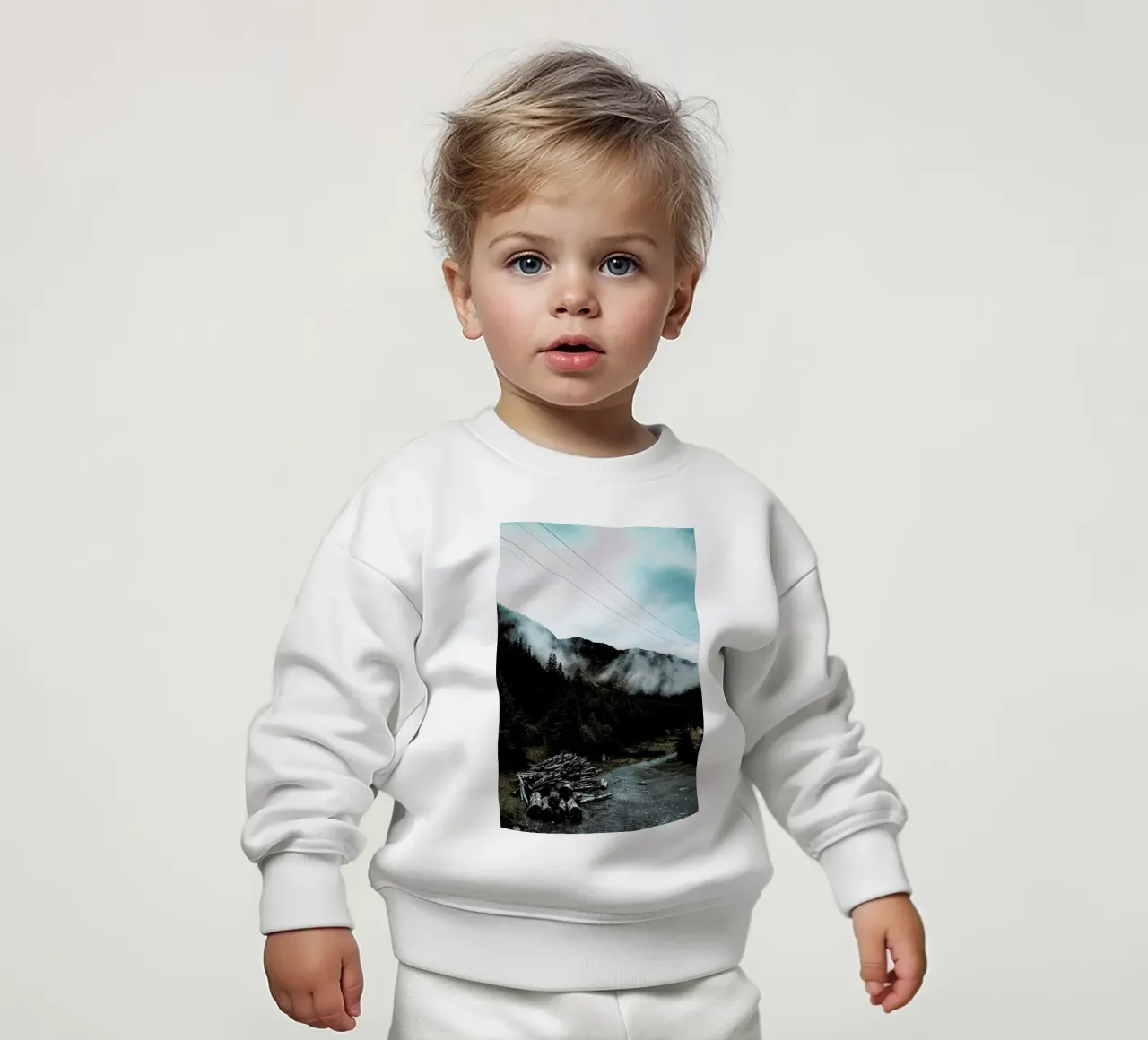 Hazy Mornings felpa neonato da Sebastian Hilgetag