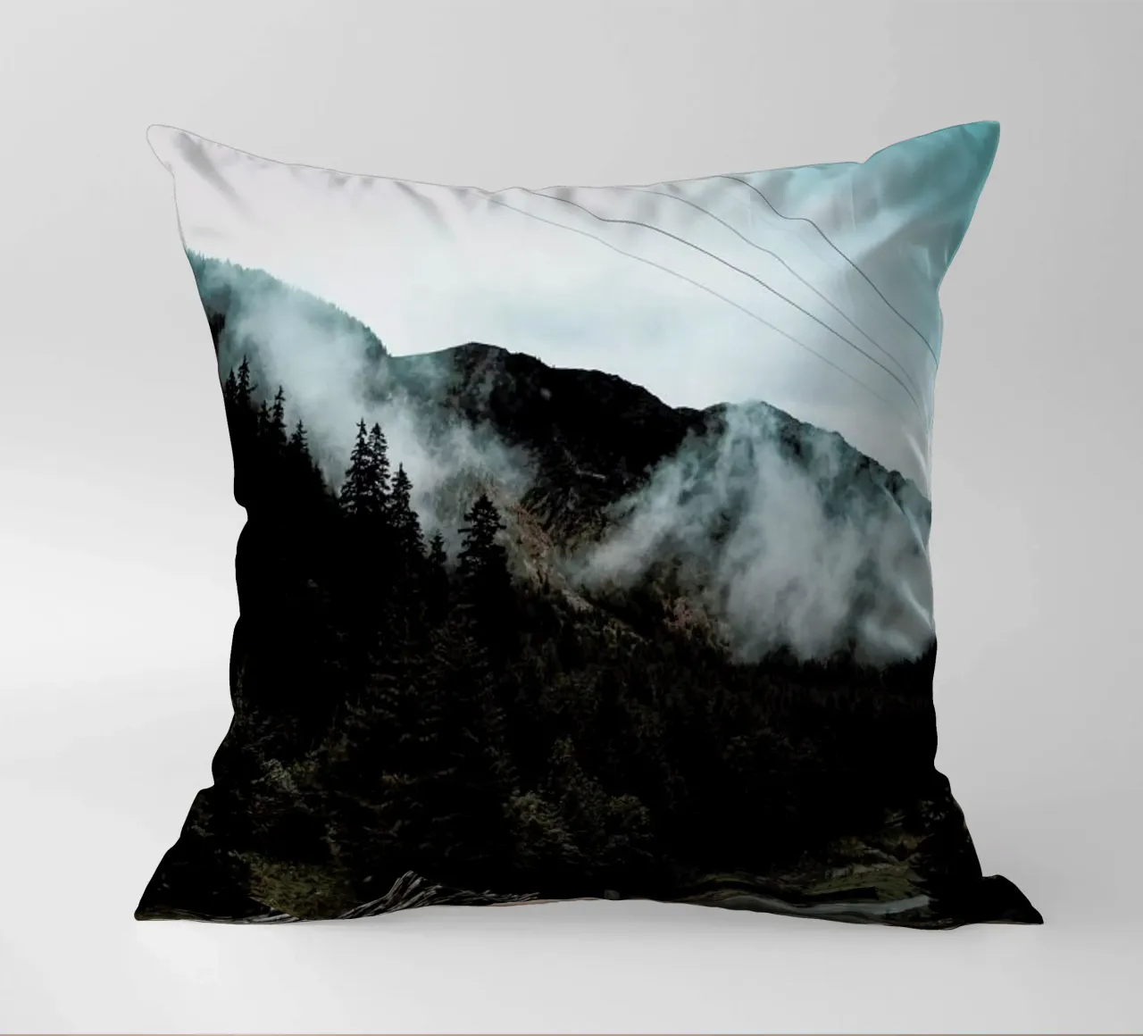 Hazy Mornings cuscino da Sebastian Hilgetag