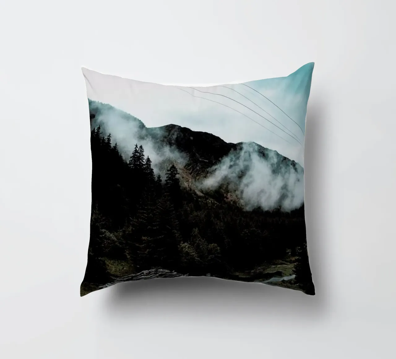 Hazy Mornings cuscino da Sebastian Hilgetag