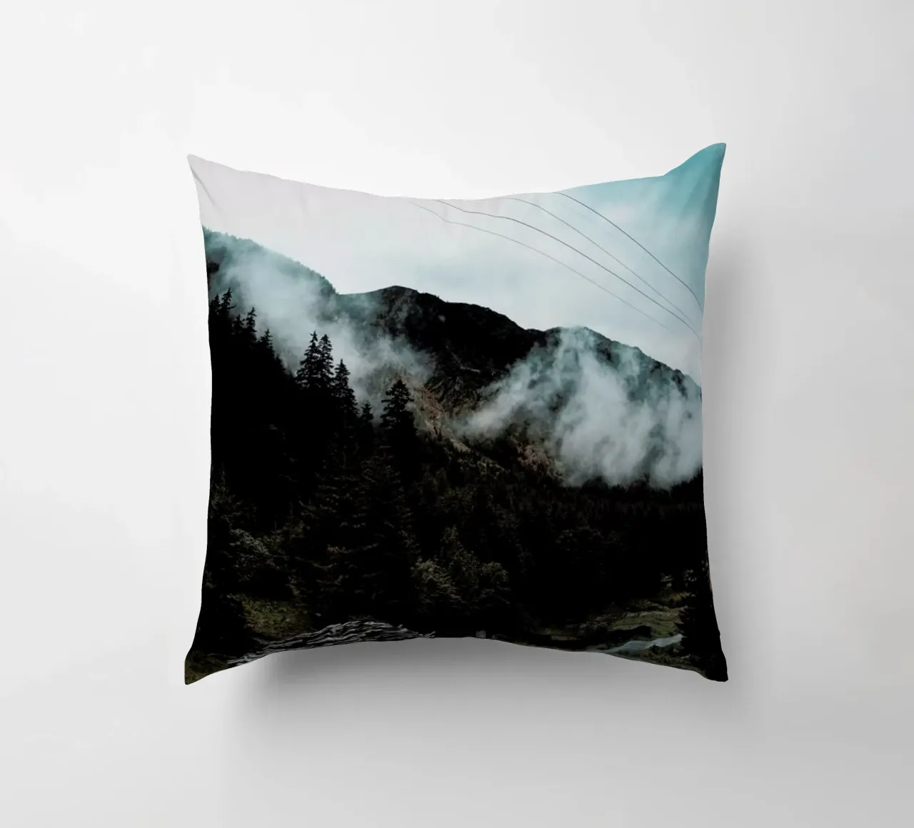 Hazy Mornings cuscino da Sebastian Hilgetag