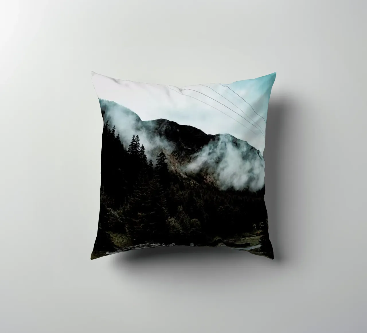 Hazy Mornings cuscino da Sebastian Hilgetag