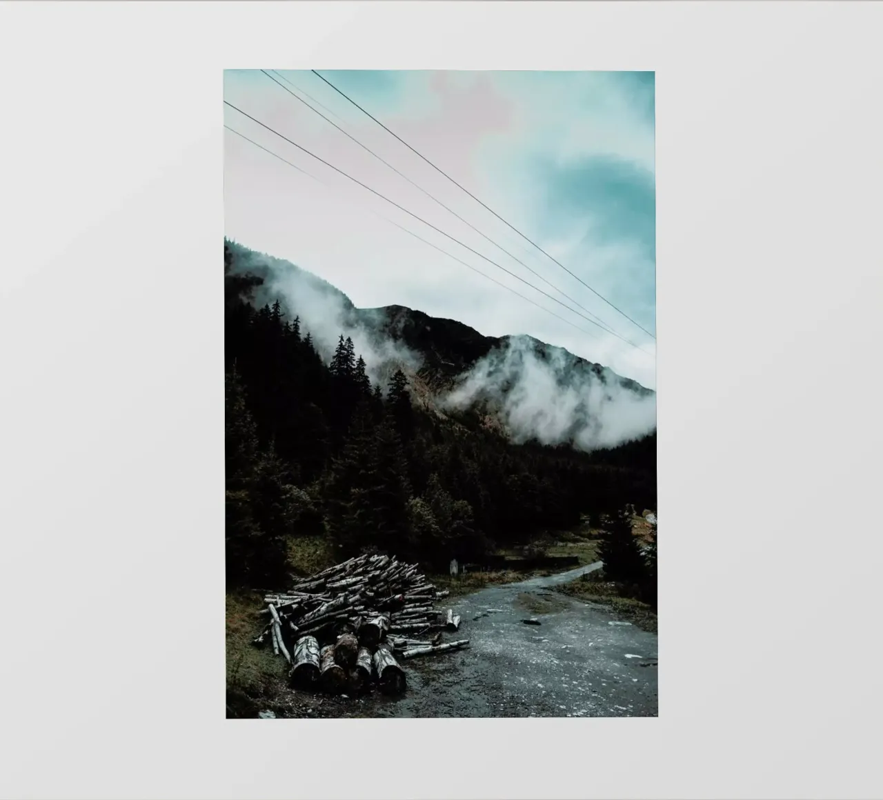 Hazy Mornings telo in pvc da Sebastian Hilgetag