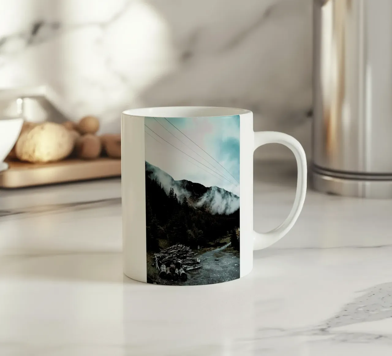 Hazy Mornings tazza in ceramica da Sebastian Hilgetag