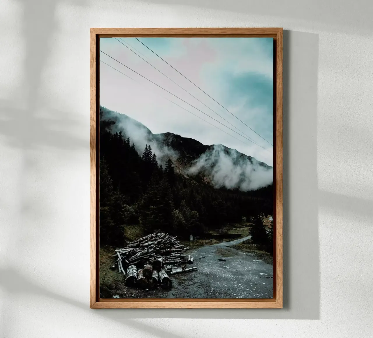 Hazy Mornings alluminio dibond da Sebastian Hilgetag