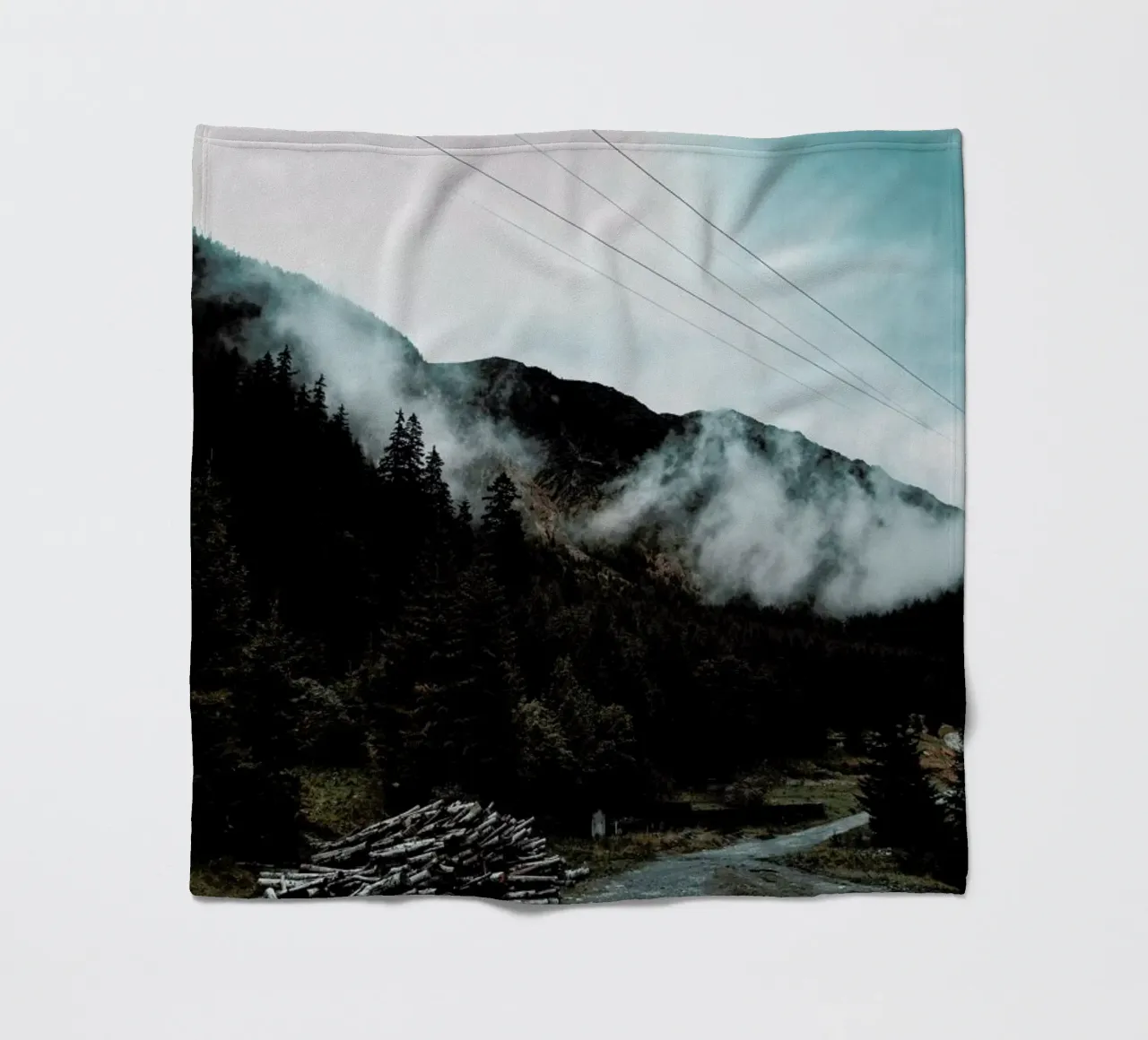 Hazy Mornings coperta in pile da Sebastian Hilgetag