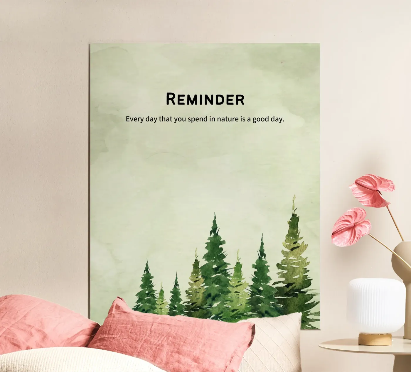 nature poster da pixelflow