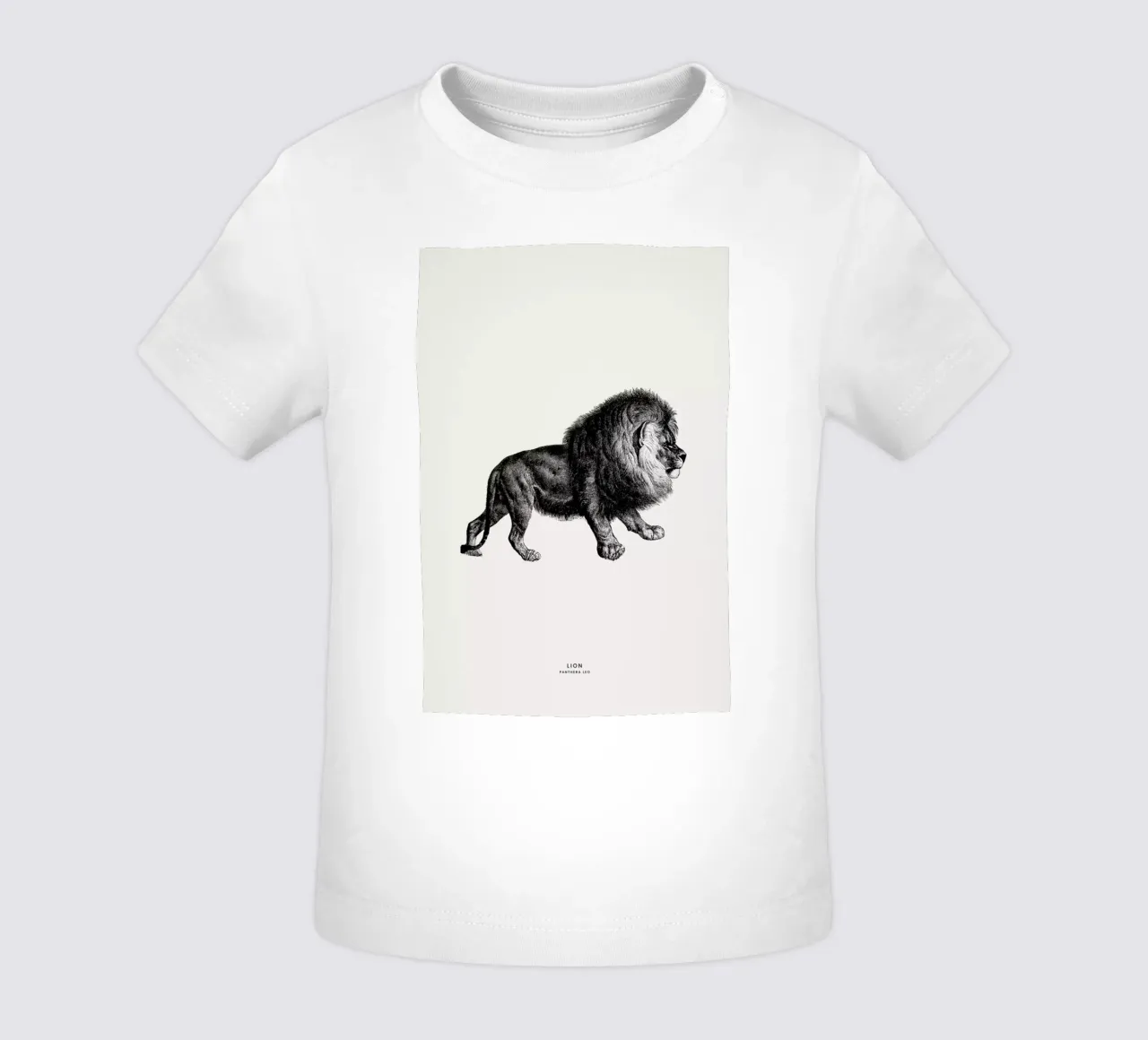 Lion baby t-shirt by Flora & Fauna