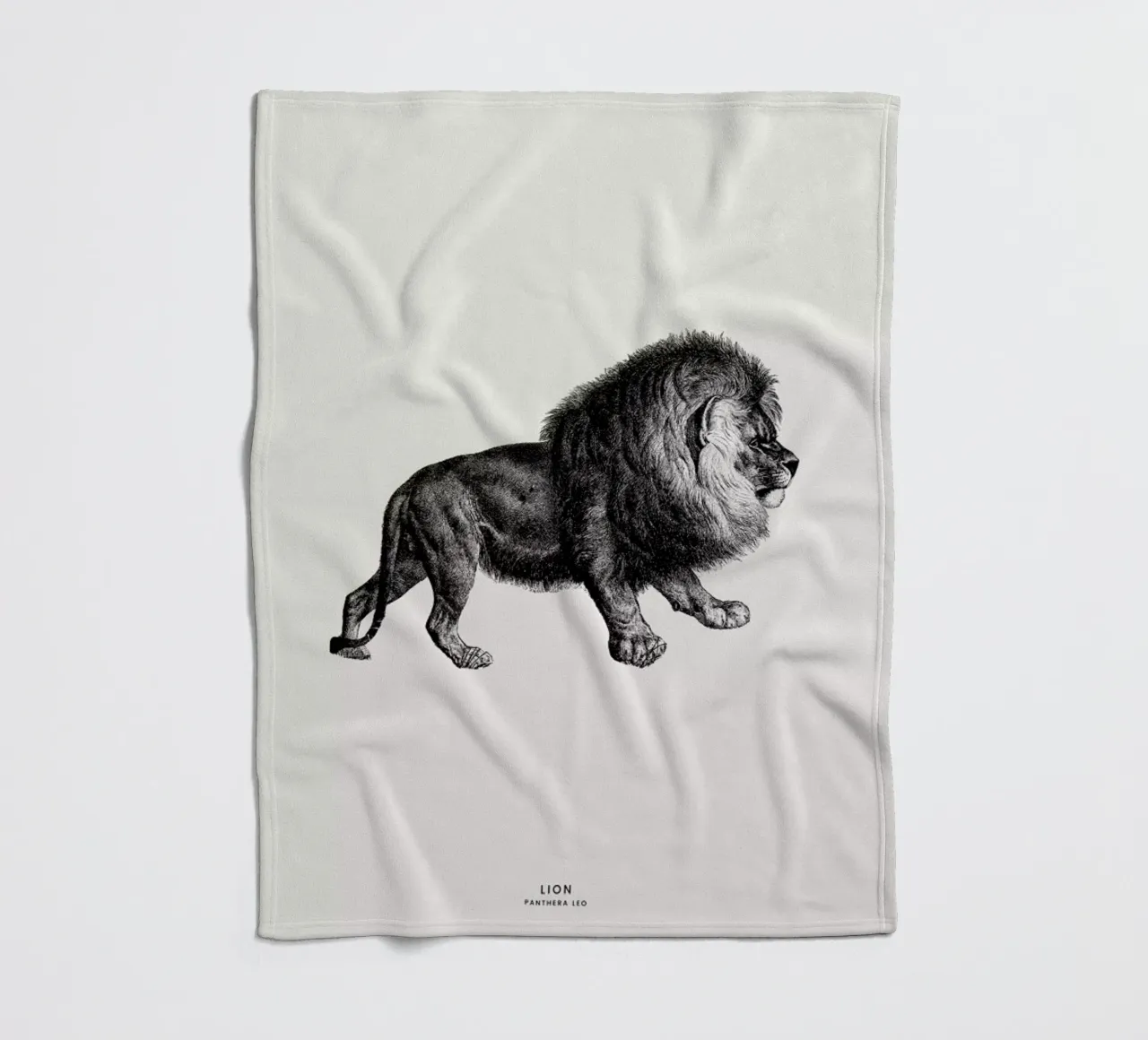 Lion coperta in pile da Flora & Fauna