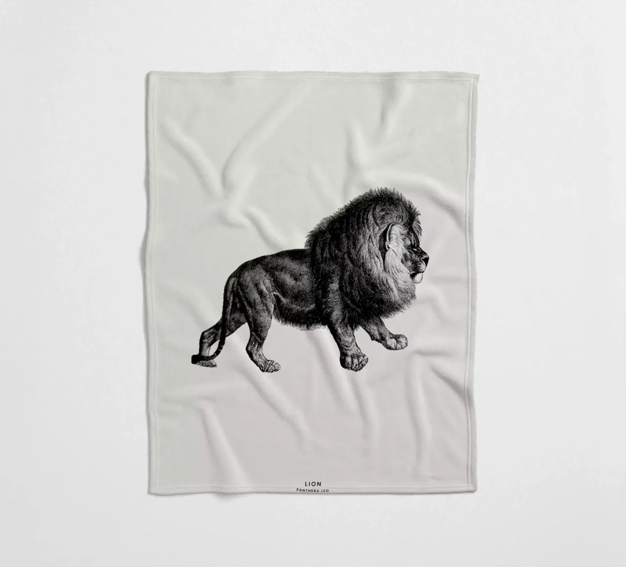 Lion coperta in pile da Flora & Fauna