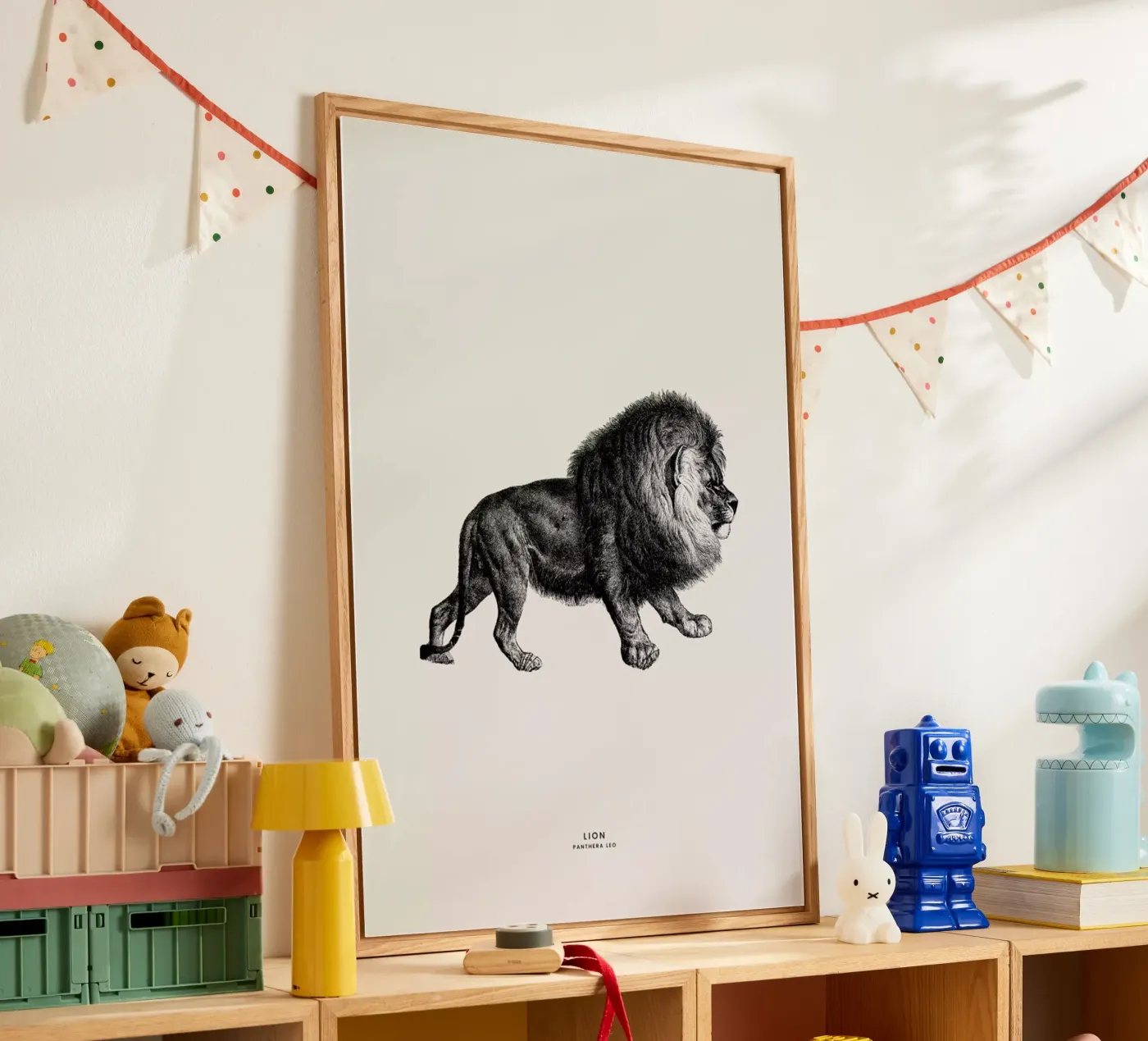 Lion plexiglas de Flora & Fauna