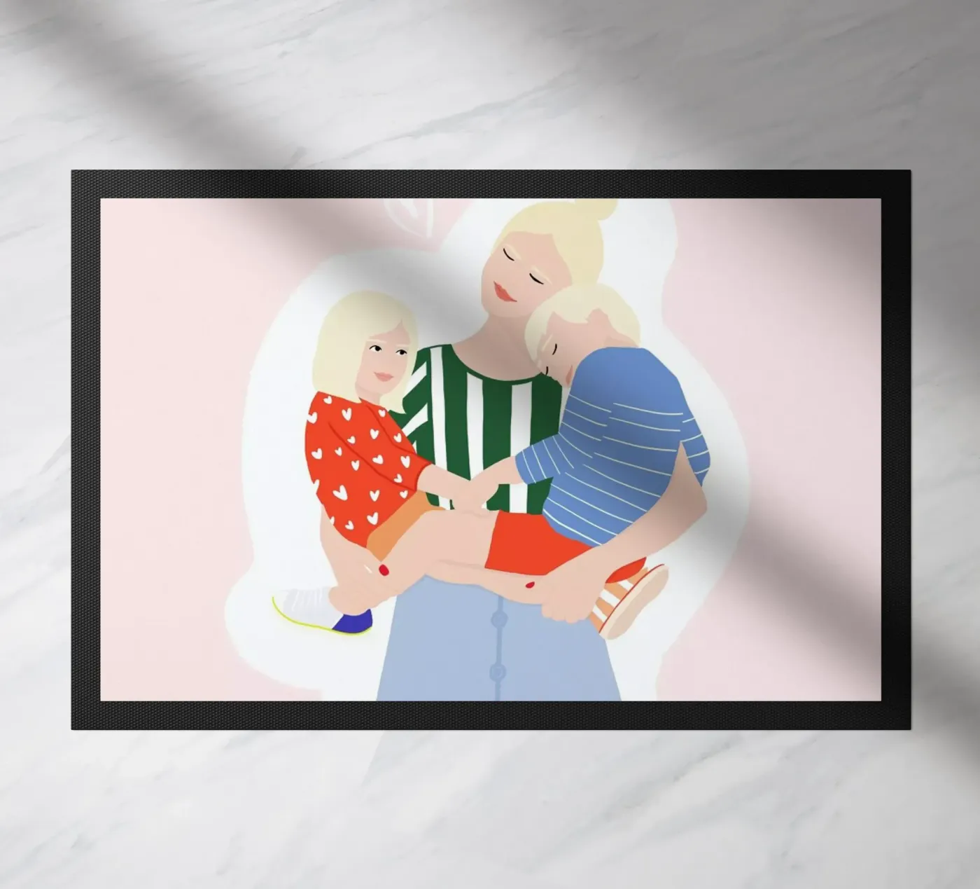 Mama Fußmatte von Céleste Wallaert