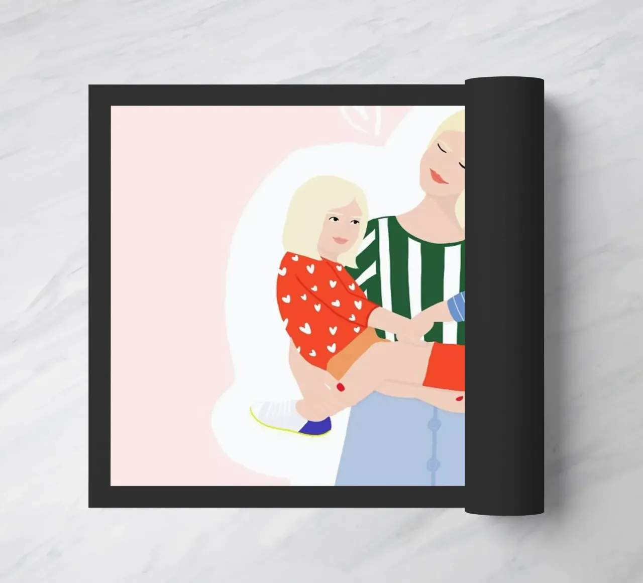 Mama doormat by Céleste Wallaert