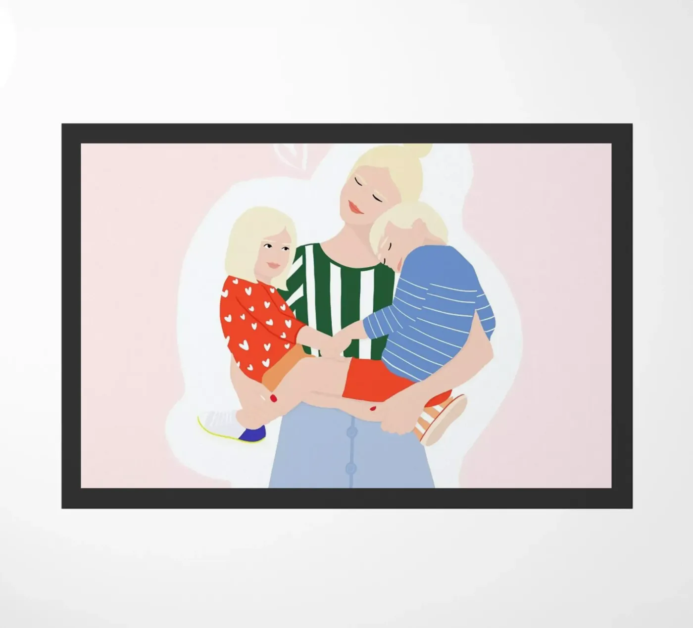 Mama Fußmatte von Céleste Wallaert