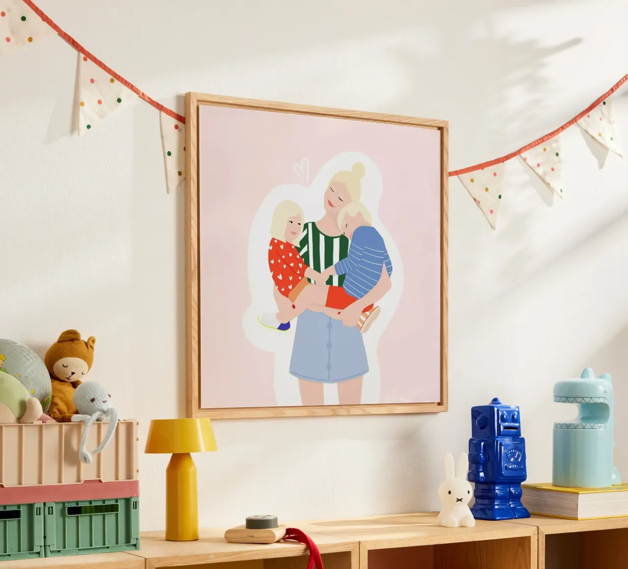 Mama plexiglass da Céleste Wallaert