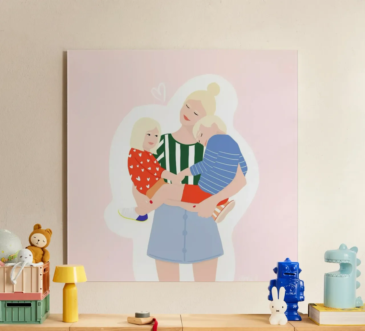 Mama plexiglass da Céleste Wallaert