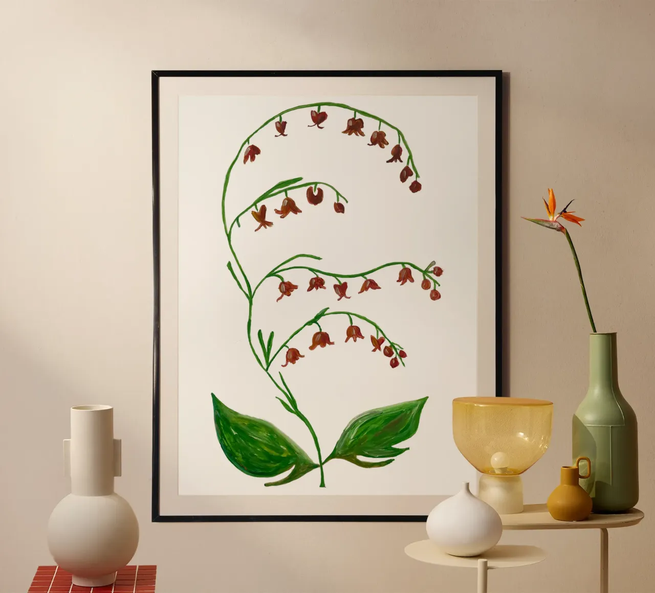 Flowers poster da Femke Zwaan