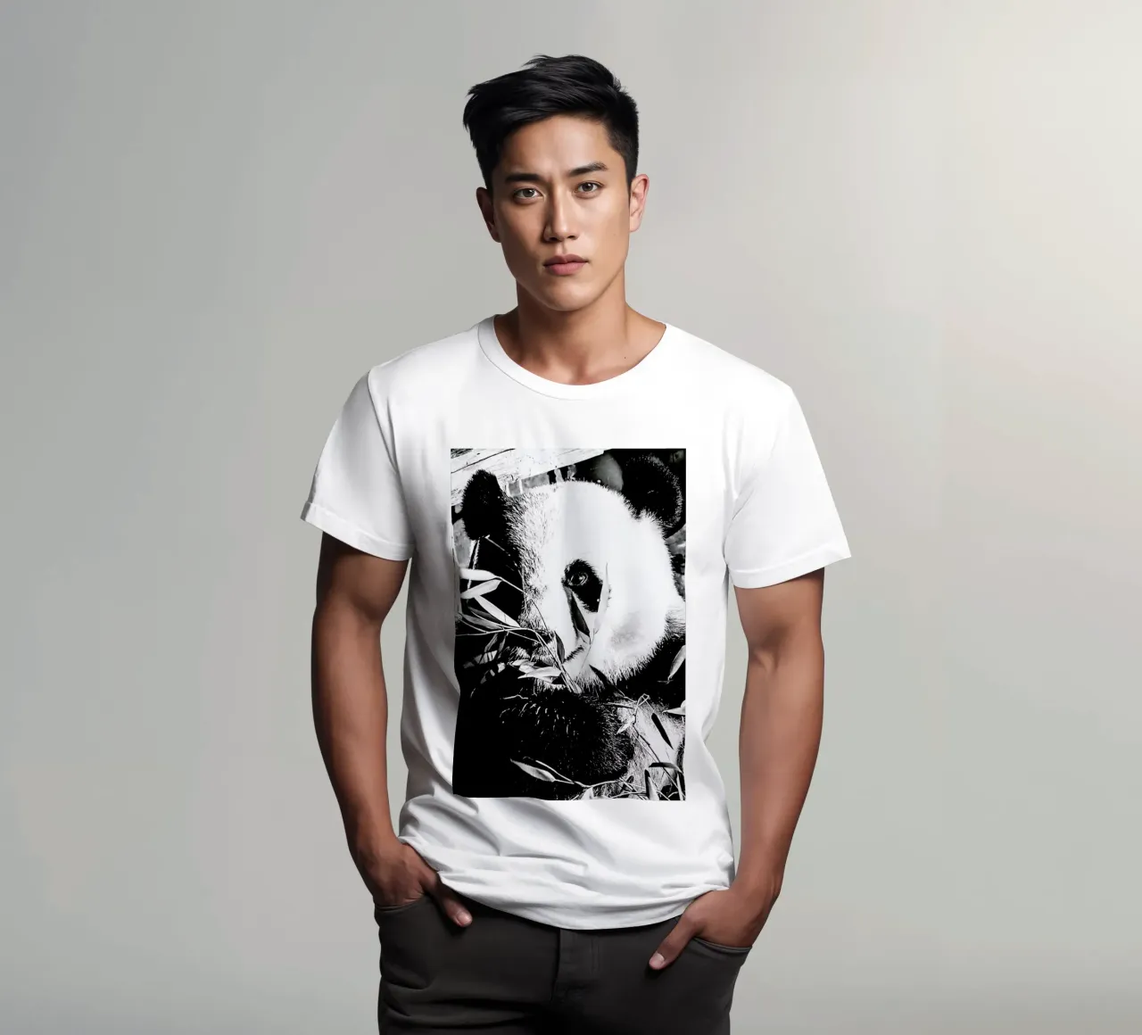 Hungry Panda t-shirt by Babett Schultze