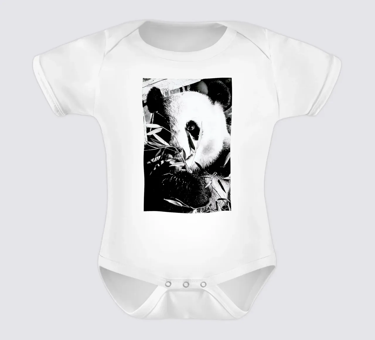 Hungry Panda body neonato maniche corte da Babett Schultze