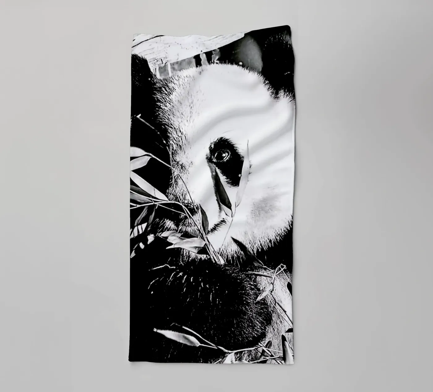 Hungry Panda towel by Babett Schultze
