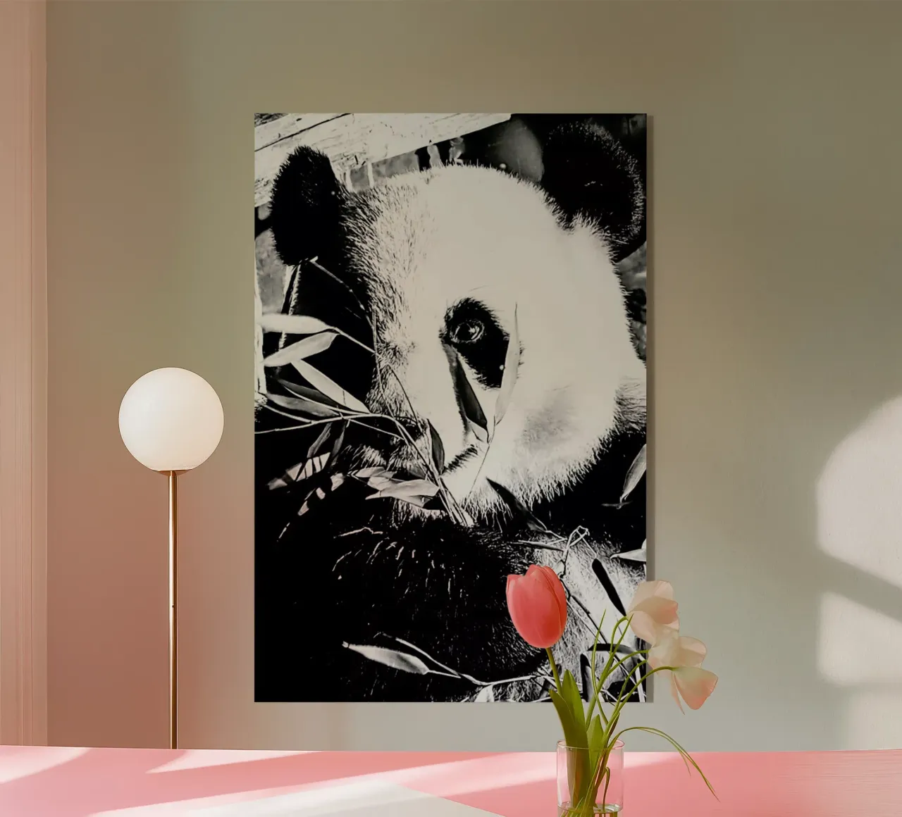 Hungry Panda plexiglass da Babett Schultze