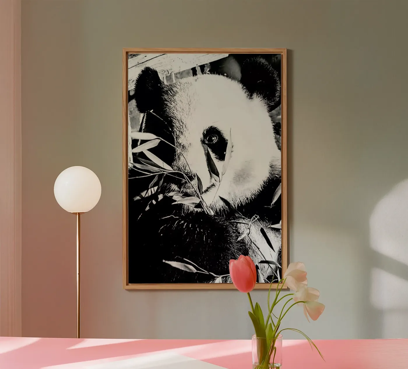 Hungry Panda forex plate by Babett Schultze
