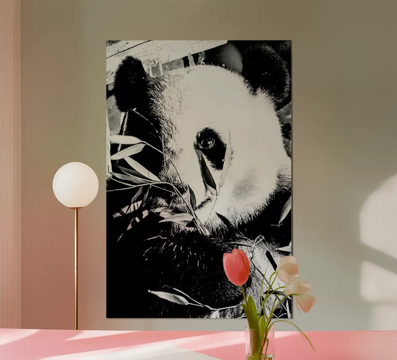 Hungry Panda poster da Babett Schultze