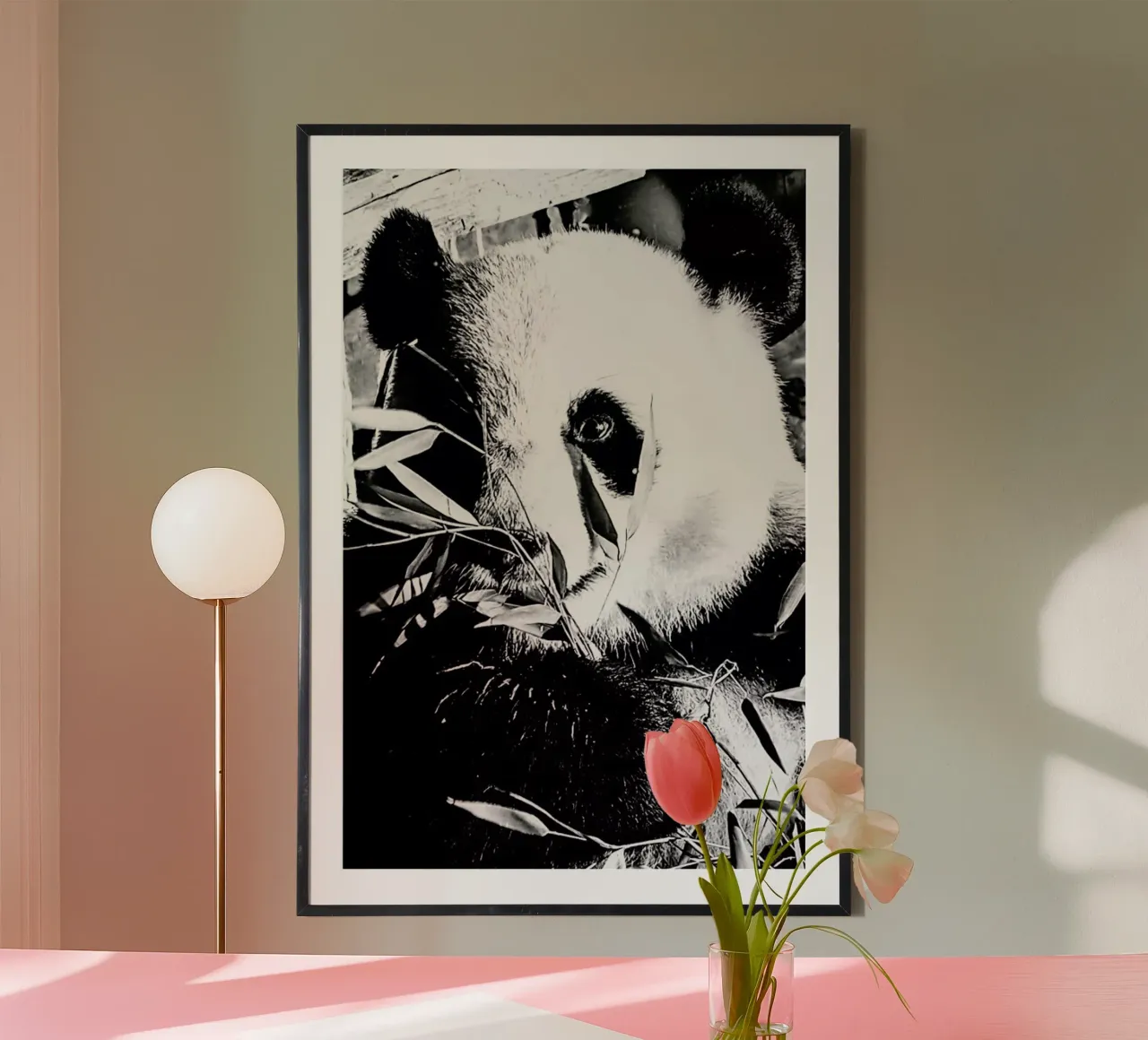 Hungry Panda poster da Babett Schultze