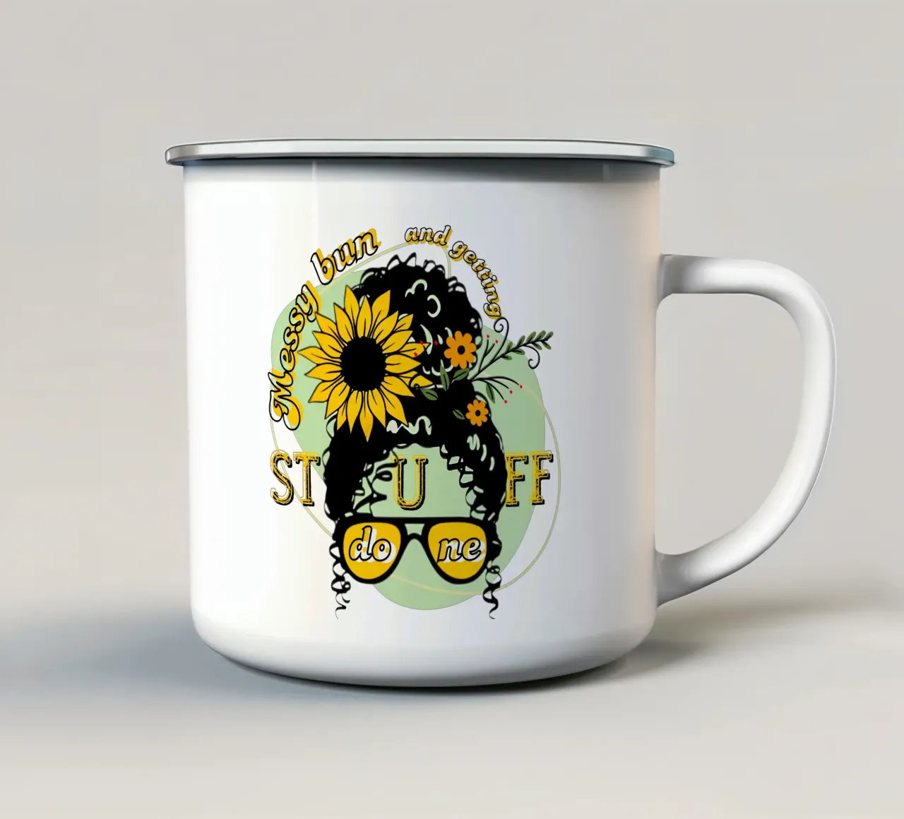 Pronti per la giornata tazza in smalto da Eni Brandon