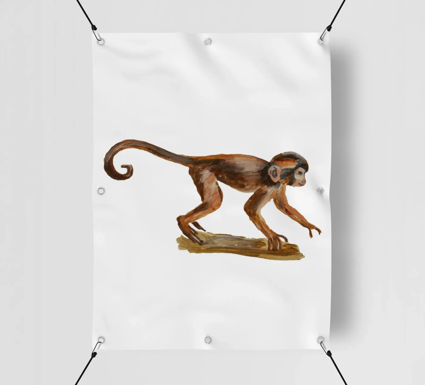 Monkey PVC Plane von Femke Zwaan