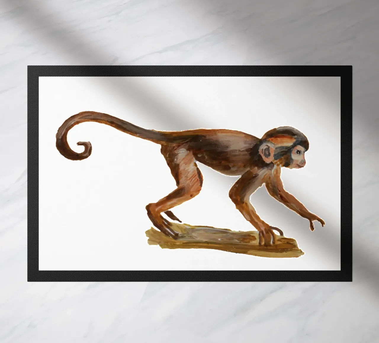 Monkey paillasson de Femke Zwaan