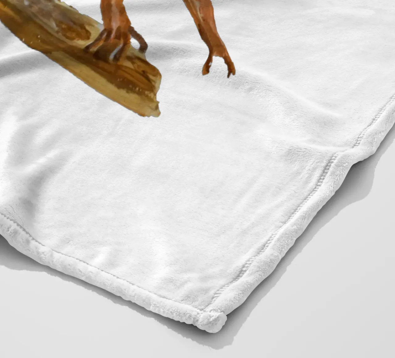 Monkey Fleecedecke von Femke Zwaan