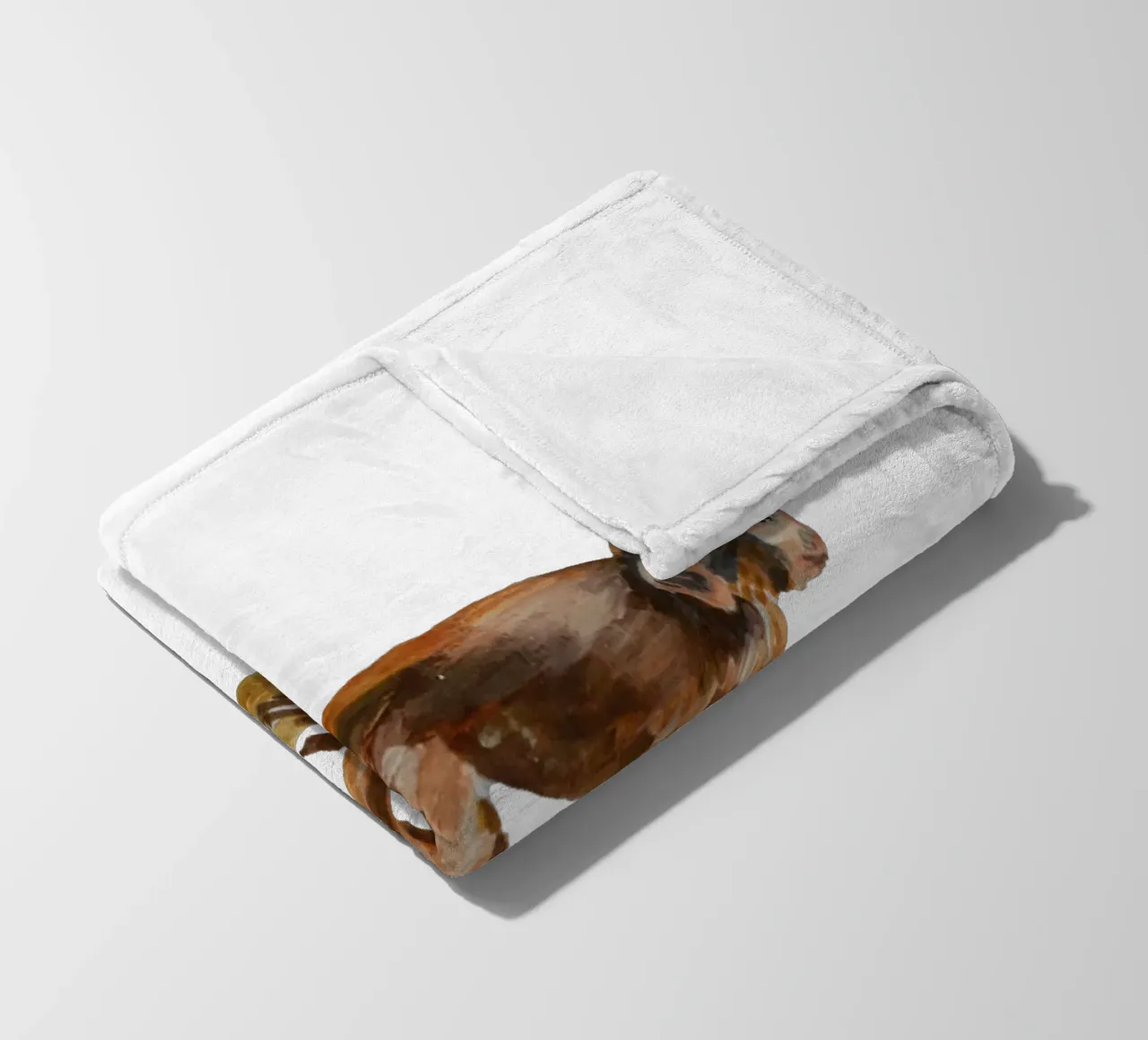 Monkey Fleecedecke von Femke Zwaan