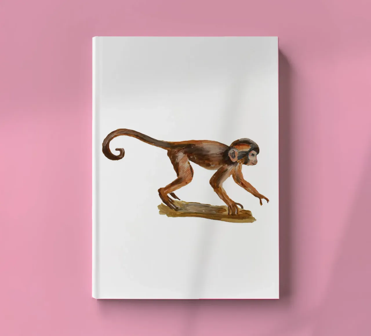 Monkey notebook by Femke Zwaan