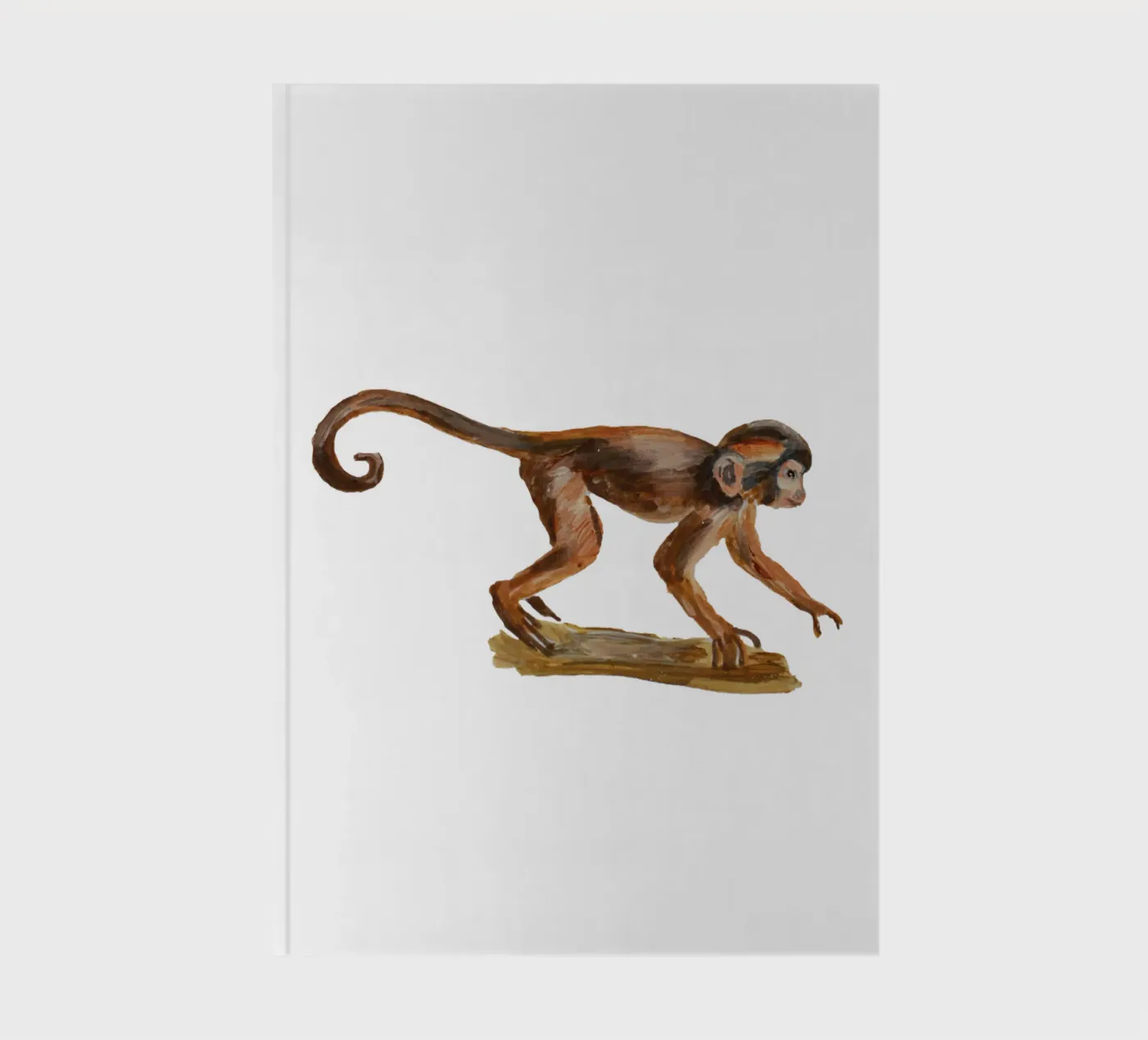 Monkey notebook by Femke Zwaan