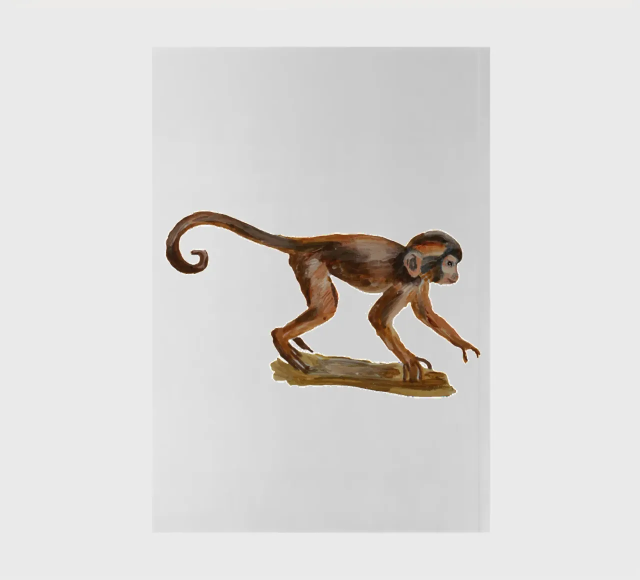 Monkey notebook by Femke Zwaan