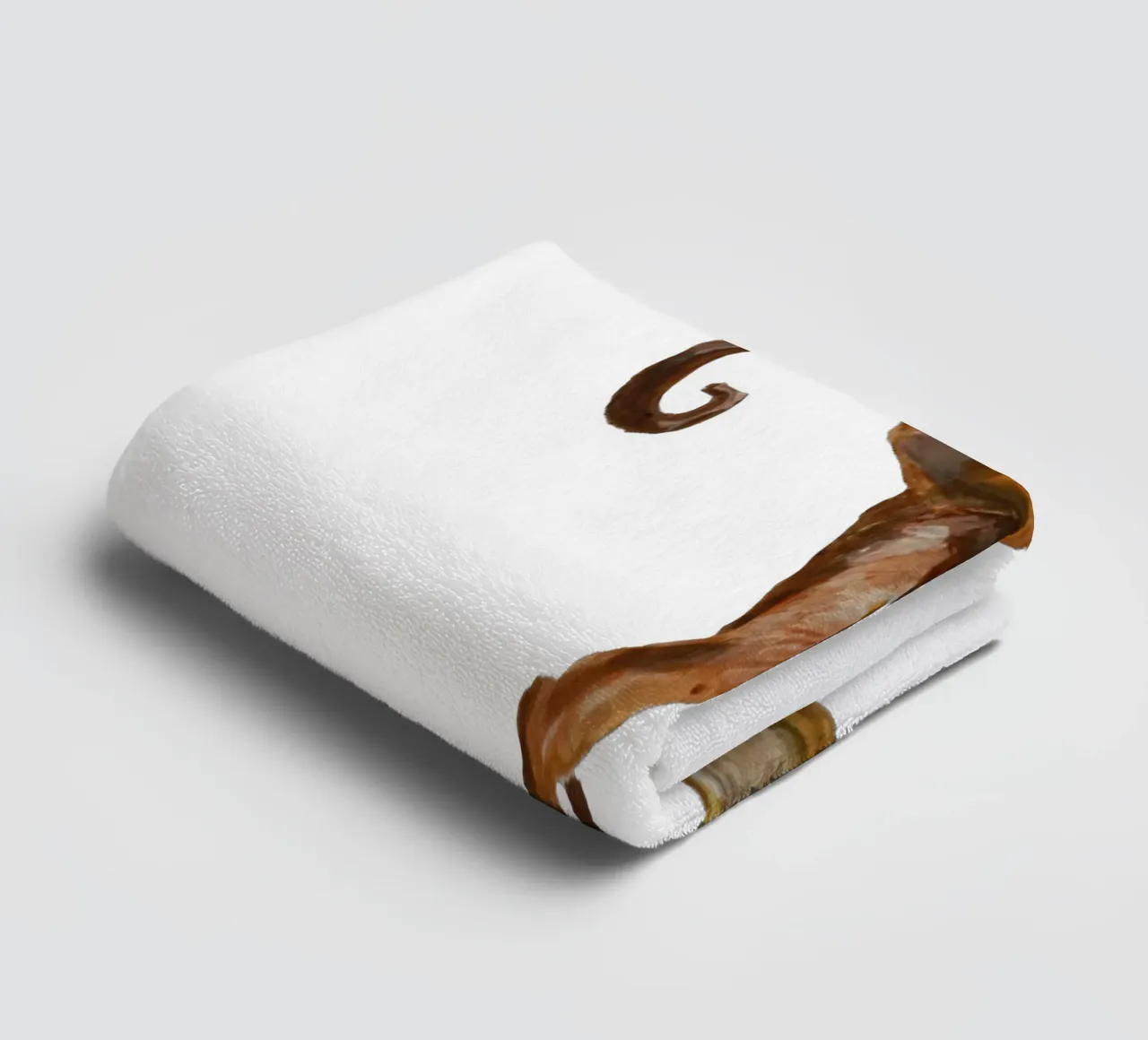 Monkey towel by Femke Zwaan